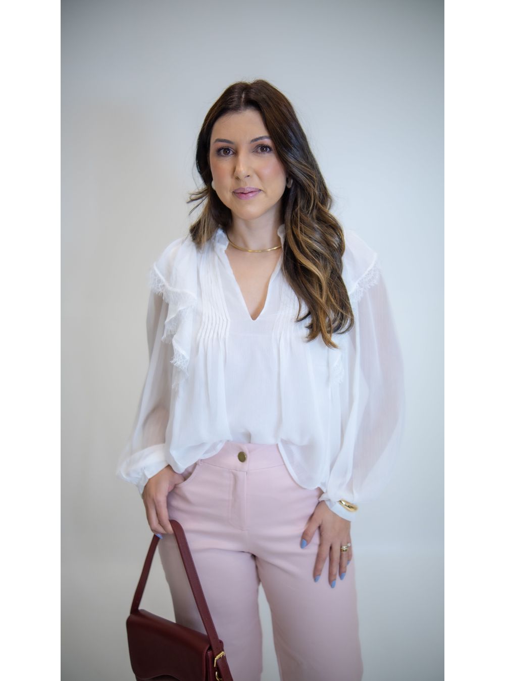 CAMISA PEÔNIA OFF WHITE - EFFE