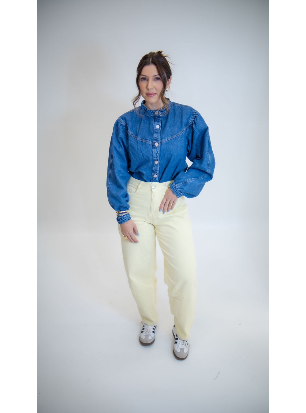 CAMISA JUNO AZUL ESCURO - EFFE
