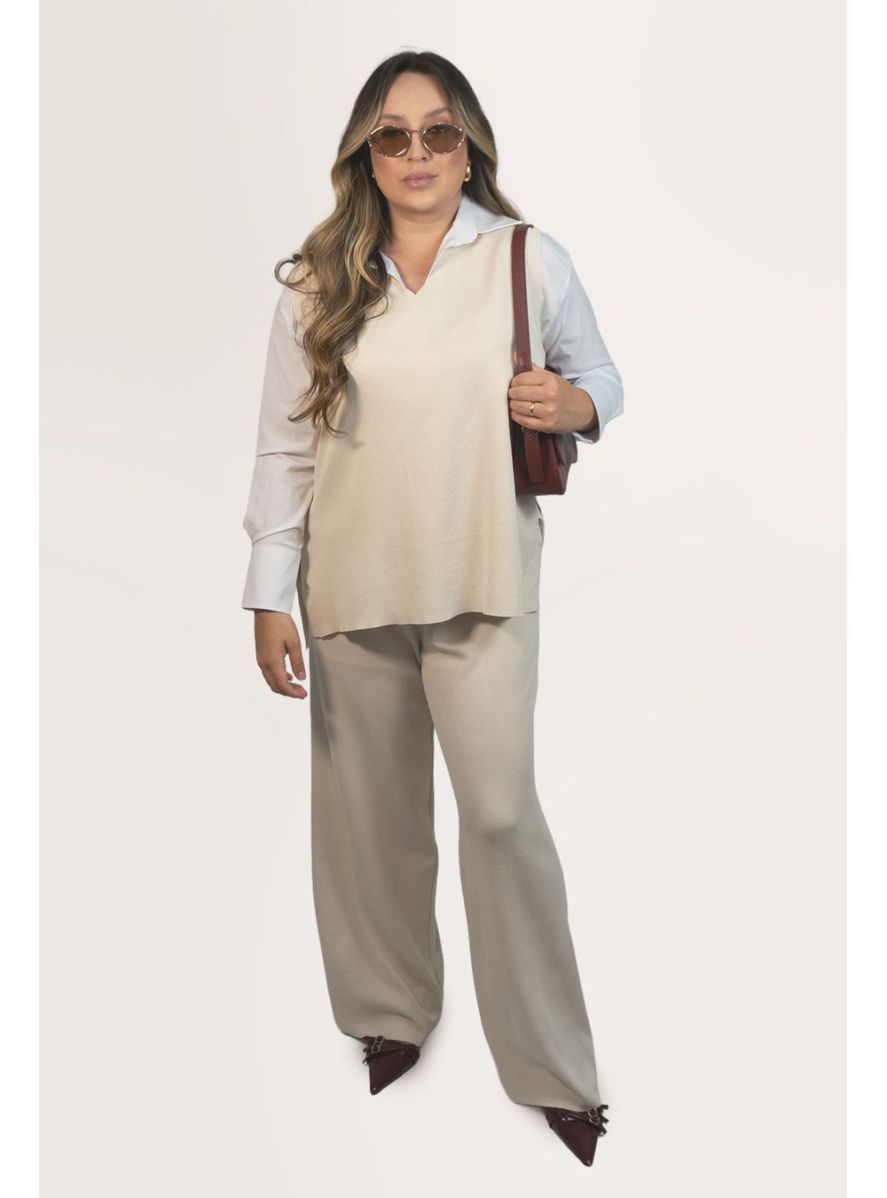 CONJUNTO AMÉLIE OFF WHITE - EFFE