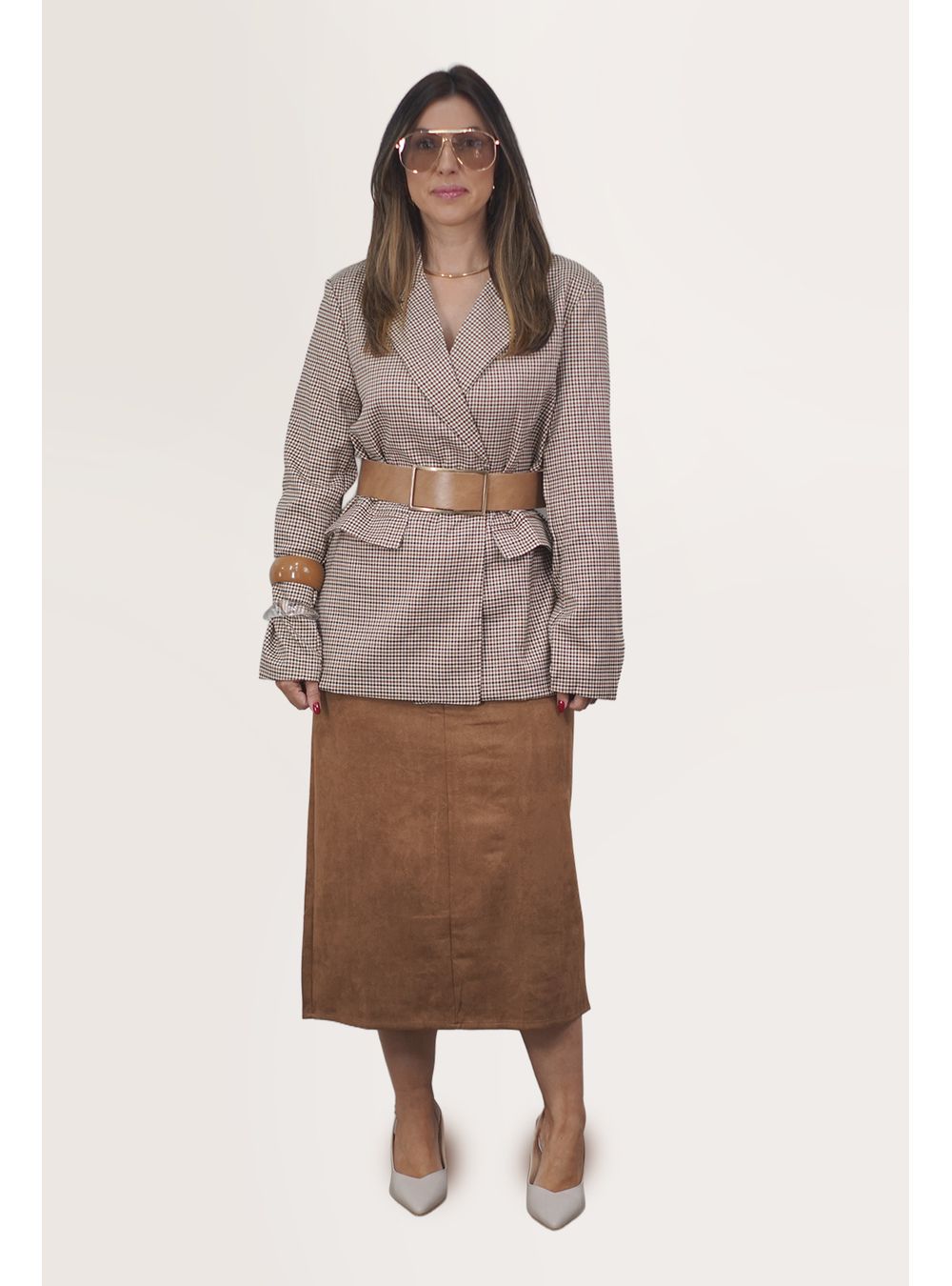 BLAZER SIENNA XADREZ - EFFE
