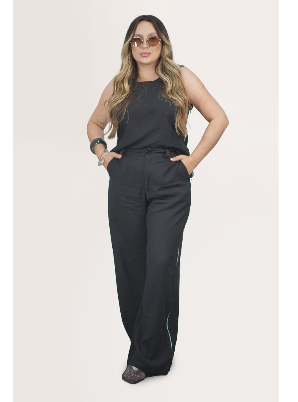 CONJUNTO EVELINE PRETO - EFFE