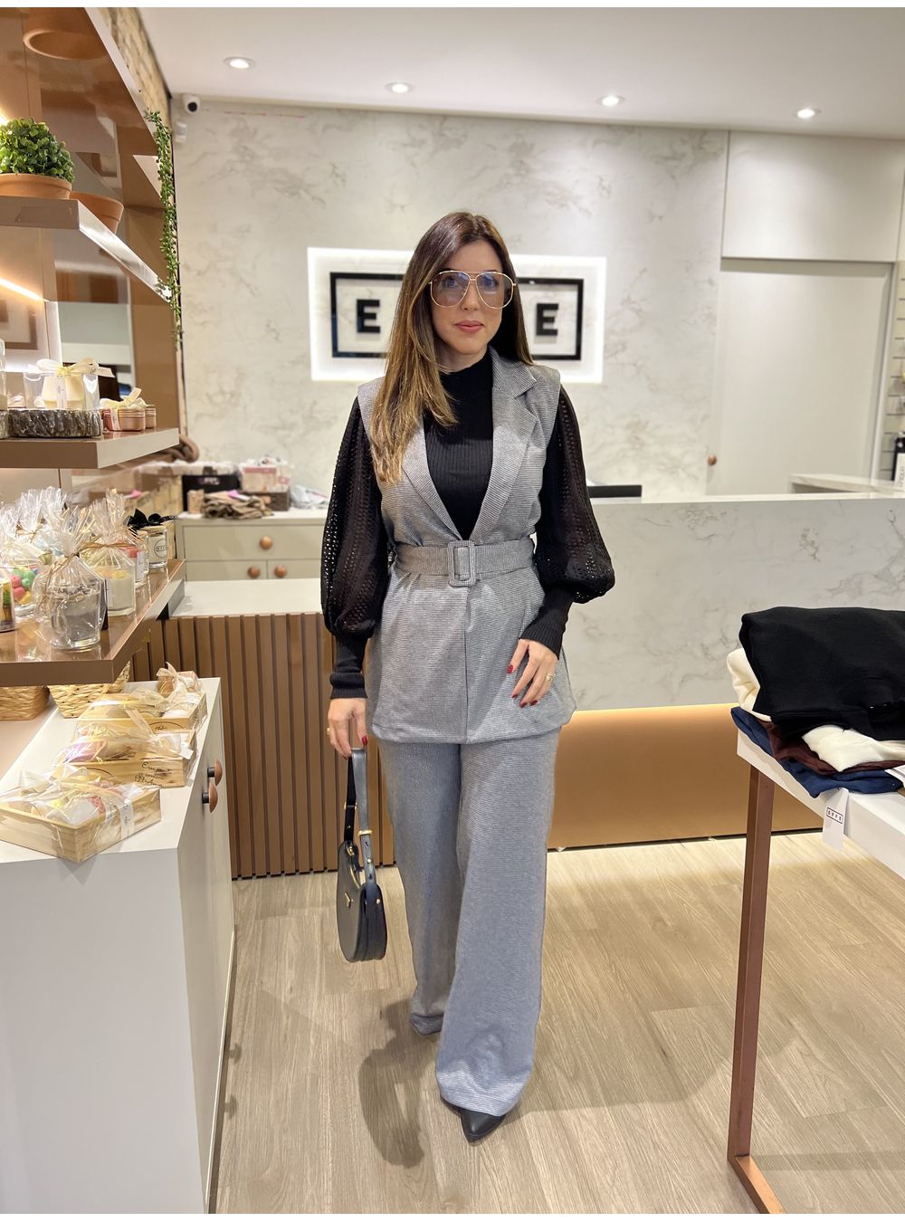 COLETE NADINE XADREZ - EFFE