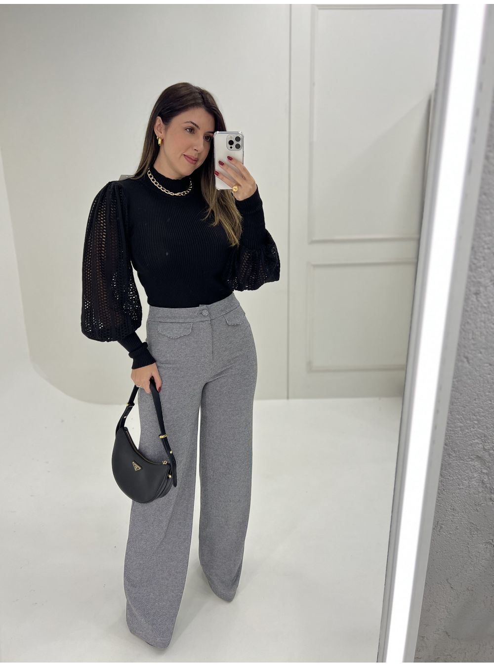 CALÇA NADINE XADREZ - EFFE
