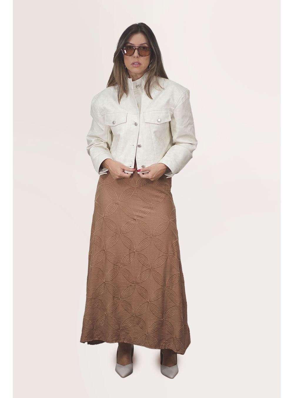 JAQUETA PALOME OFF WHITE - EFFE