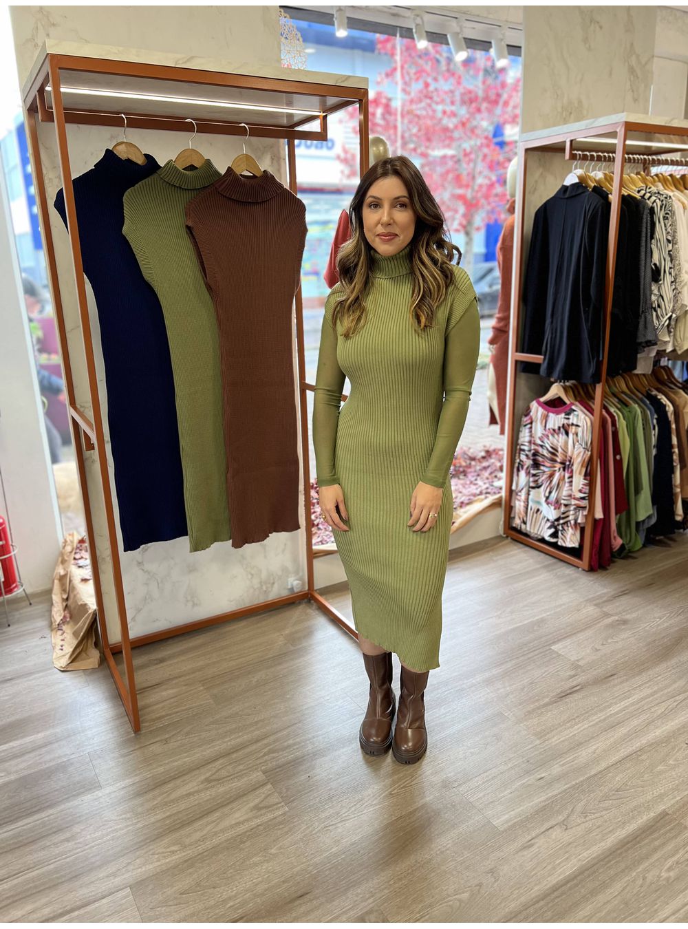 VESTIDO GRAZIA VERDE - EFFE