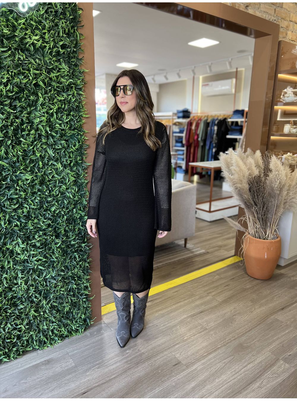 VESTIDO THALIA PRETO - EFFE