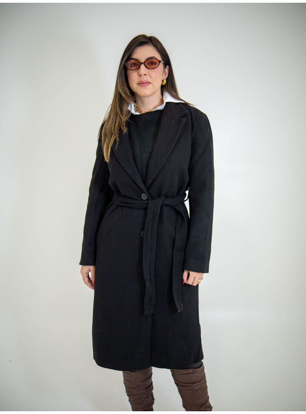 CASACO RENÉE PRETO - EFFE
