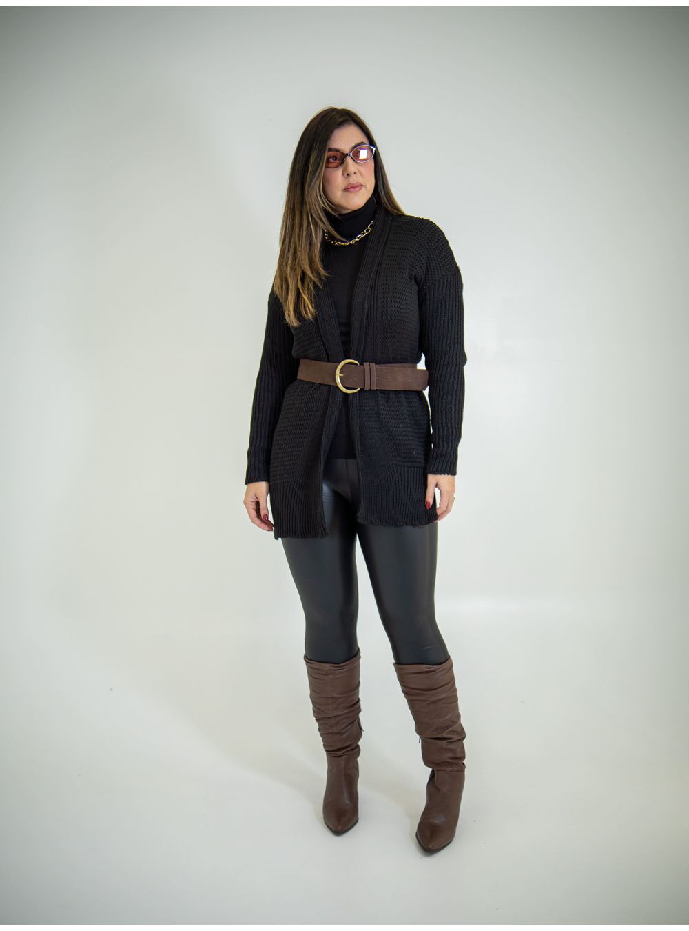CARDIGAN ELISIANE PRETO - EFFE