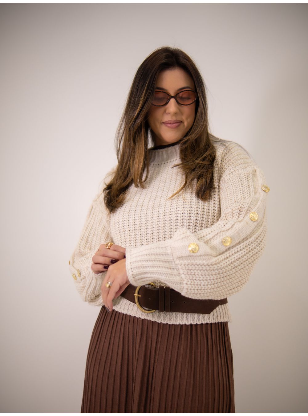 BLUSA LIVIA OFF WHITE - EFFE