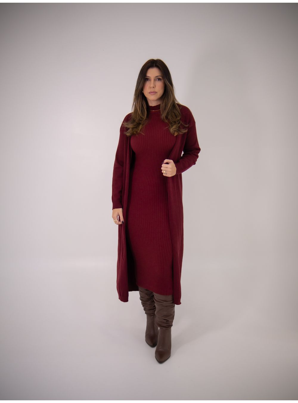 CONJUNTO IRIS VINHO - EFFE
