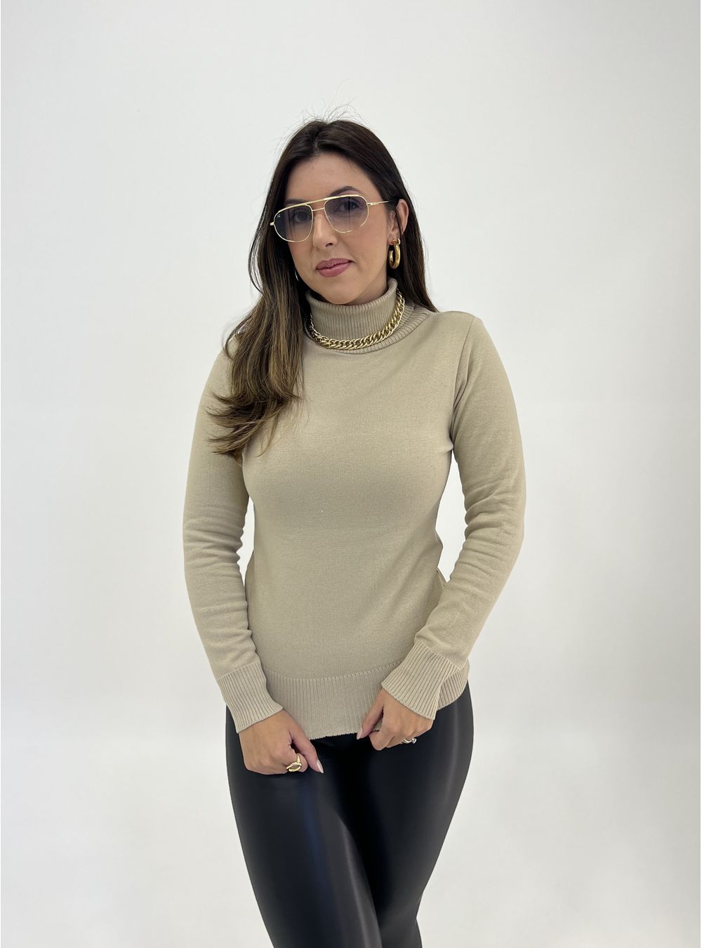 BLUSA MAIA BEGE - EFFE