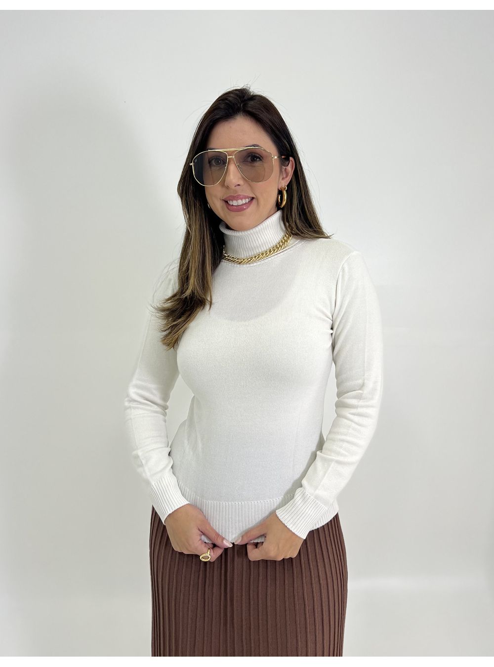 BLUSA MAIA OFF WHITE - EFFE