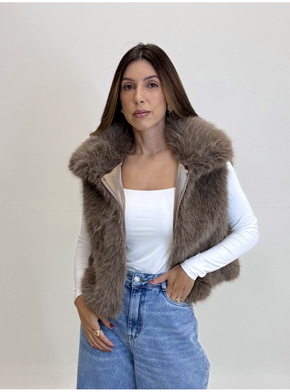 COLETE DE PELO MAJU FENDI - EFFE