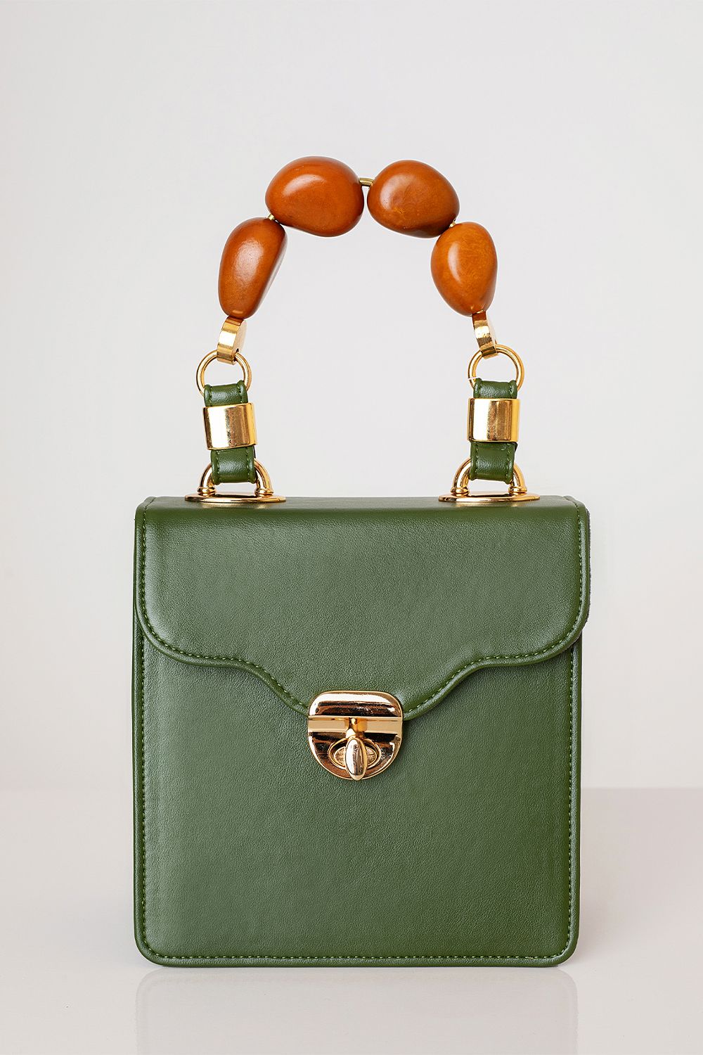 Bolsa Modelo Vitta Petal Verde - ANIFREE