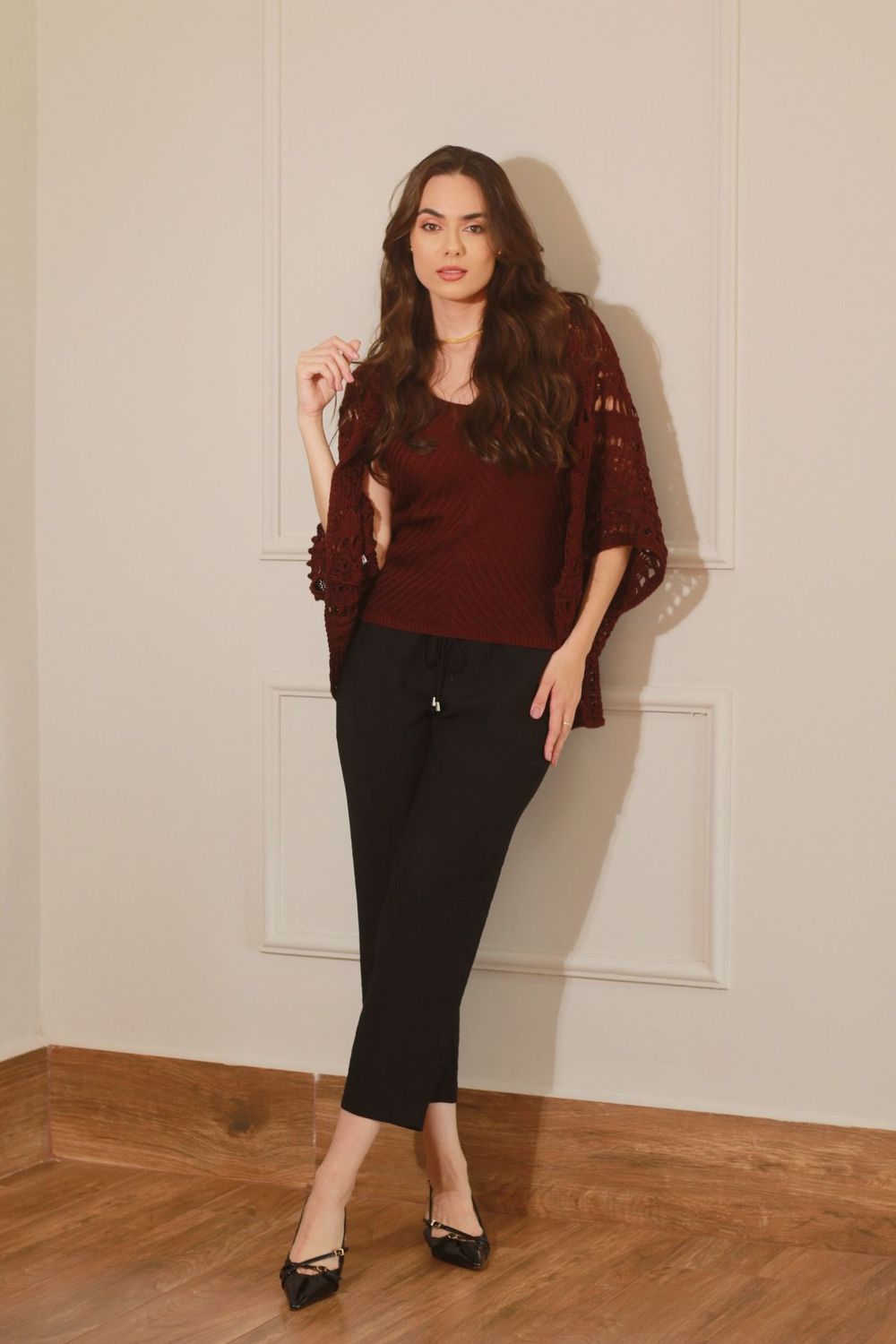 Regata Tricot Color - Marsala 