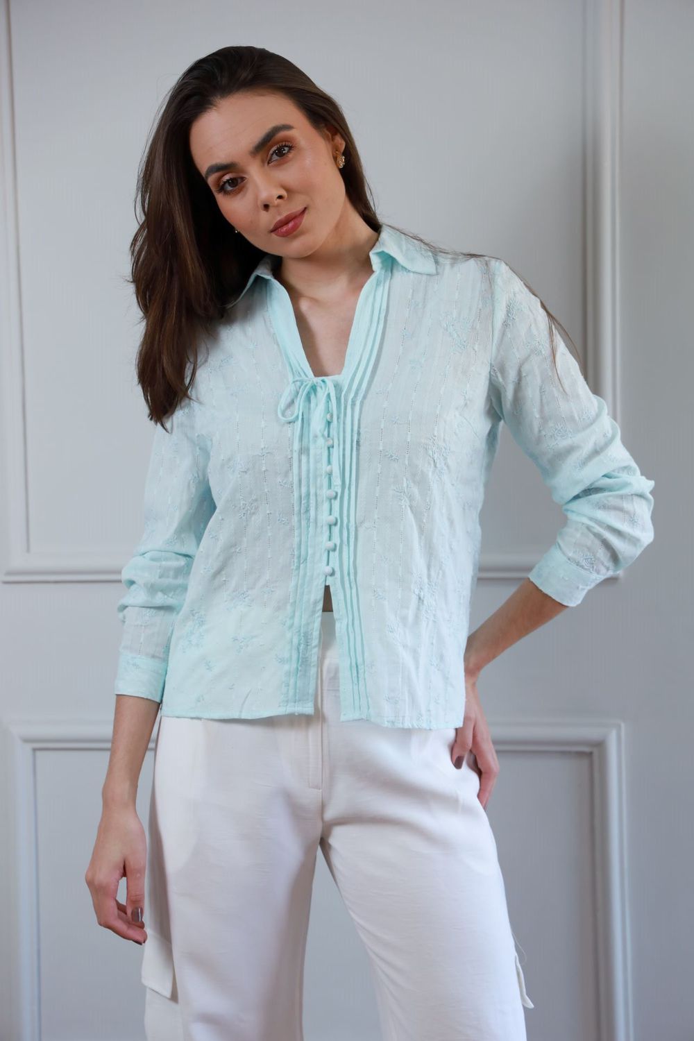 Camisa Laise - Azul