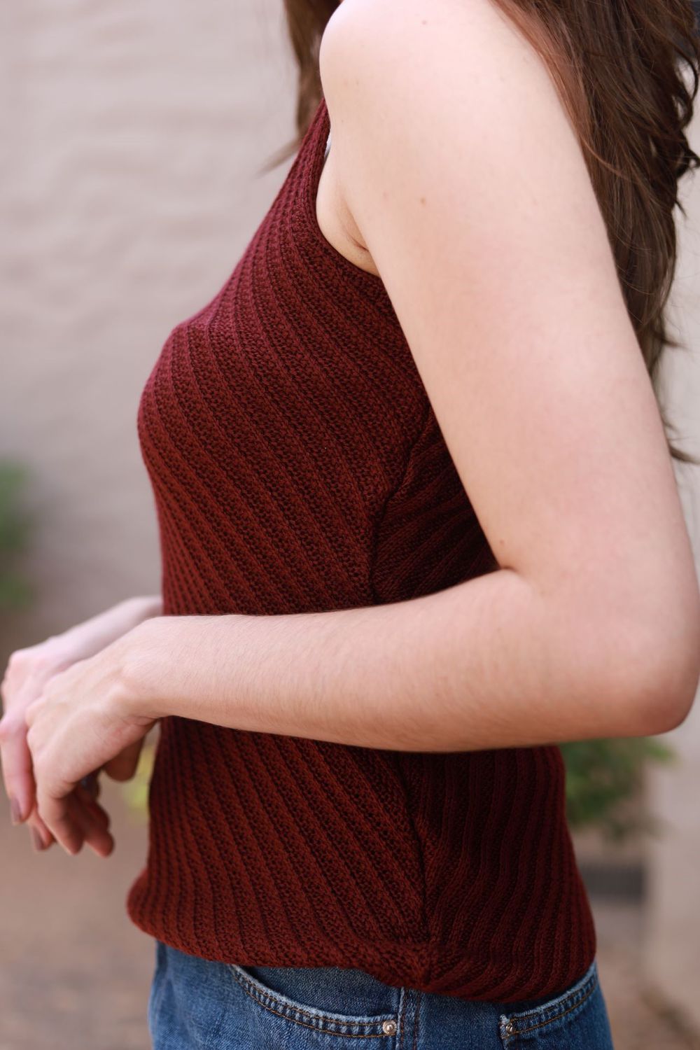 Regata Tricot Color - Marsala 