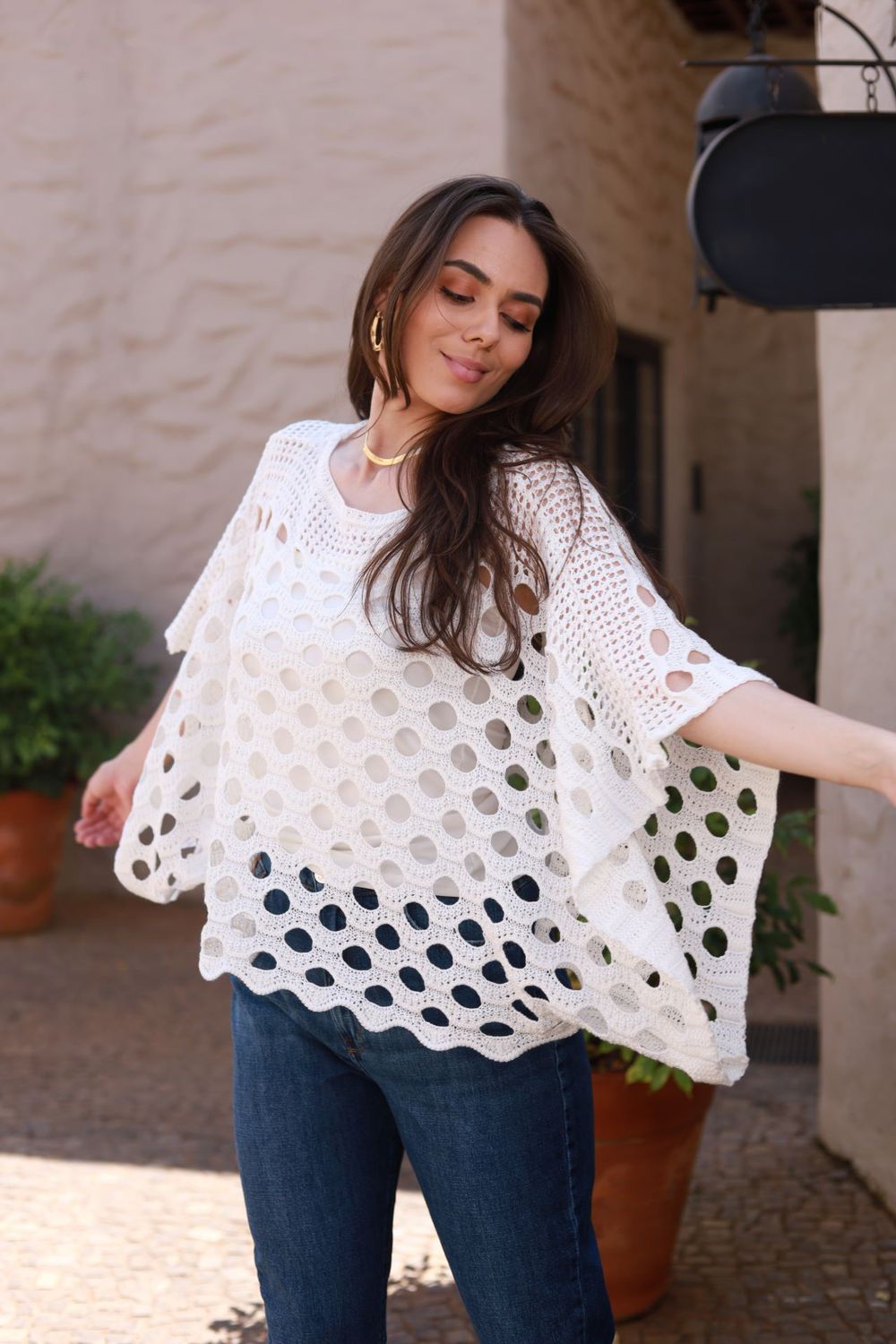 Blusa Tricot Breeze - Off White