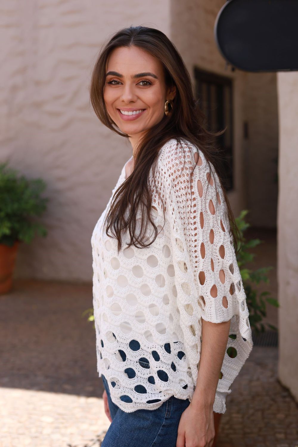 Blusa Tricot Breeze - Off White