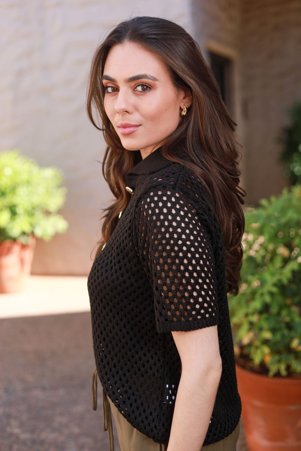 Blsa Tricot Tela - Preto