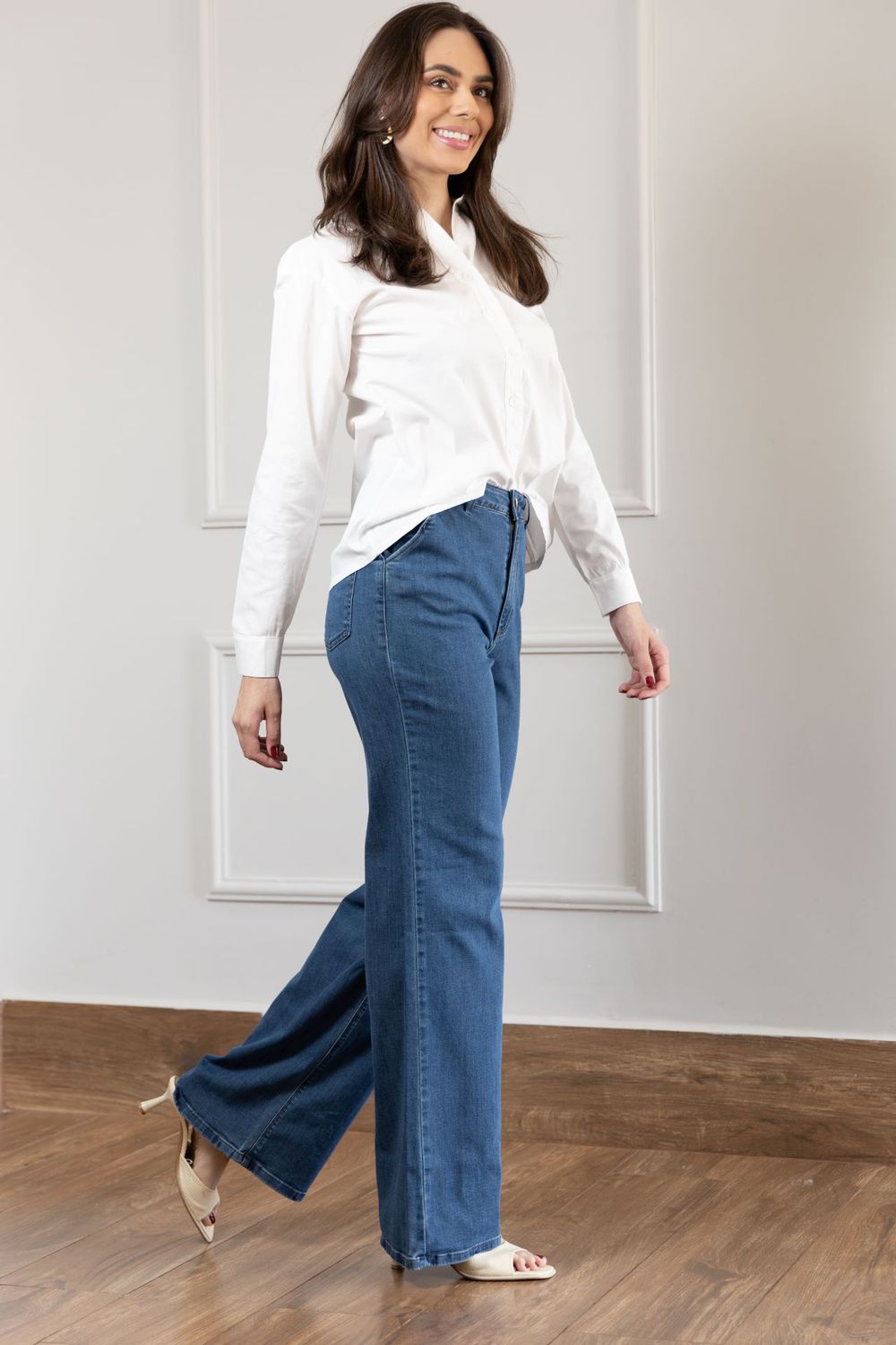 Camisa Algodão - Branco