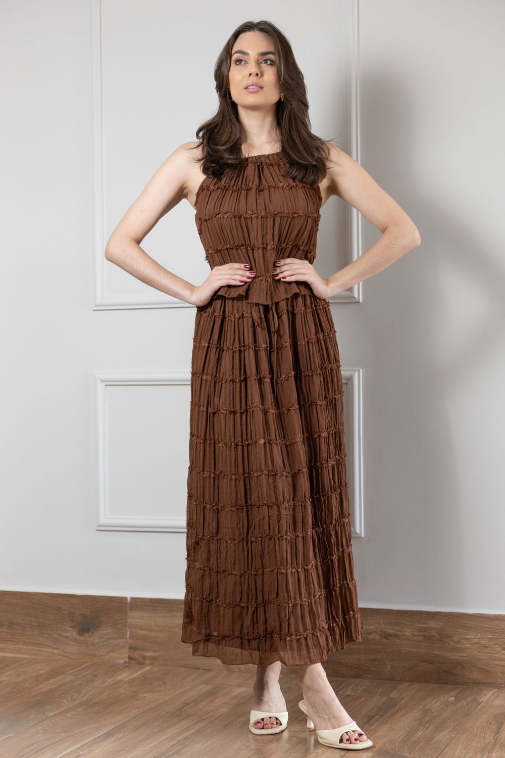 Conjunto Serena - Marrom