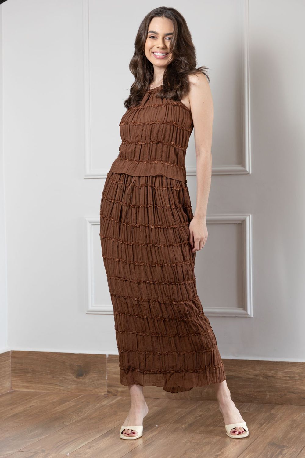 Conjunto Serena - Marrom