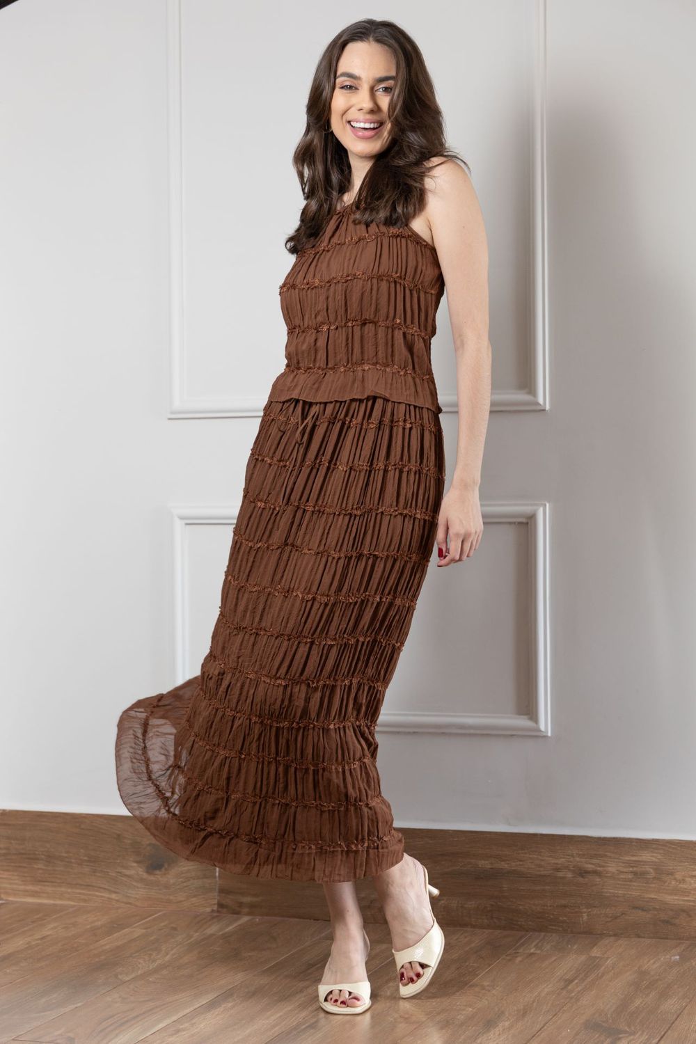 Conjunto Serena - Marrom