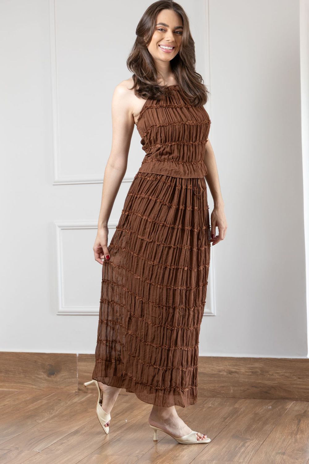 Conjunto Serena - Marrom