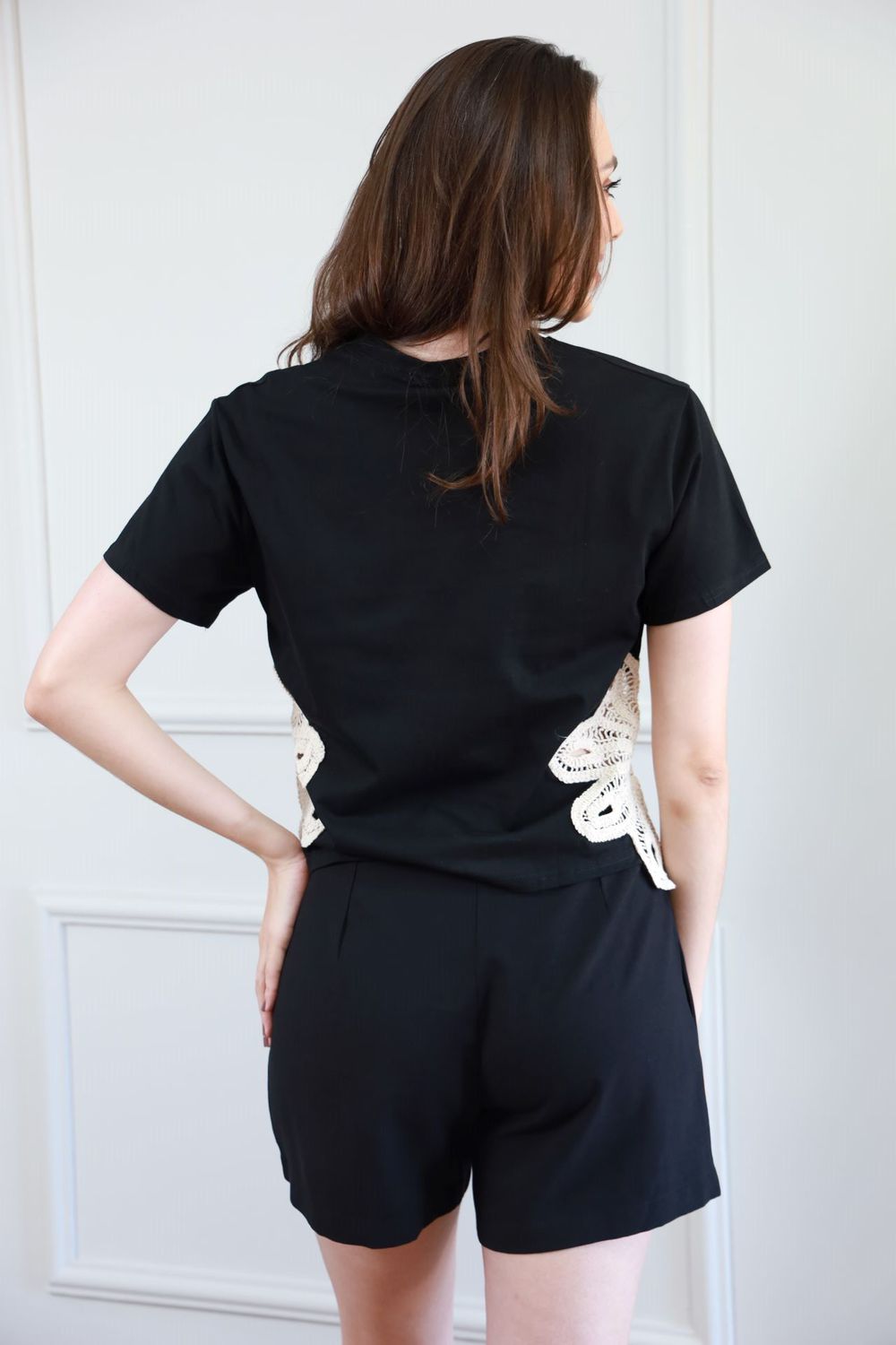 Short Alfaiataria - Preto