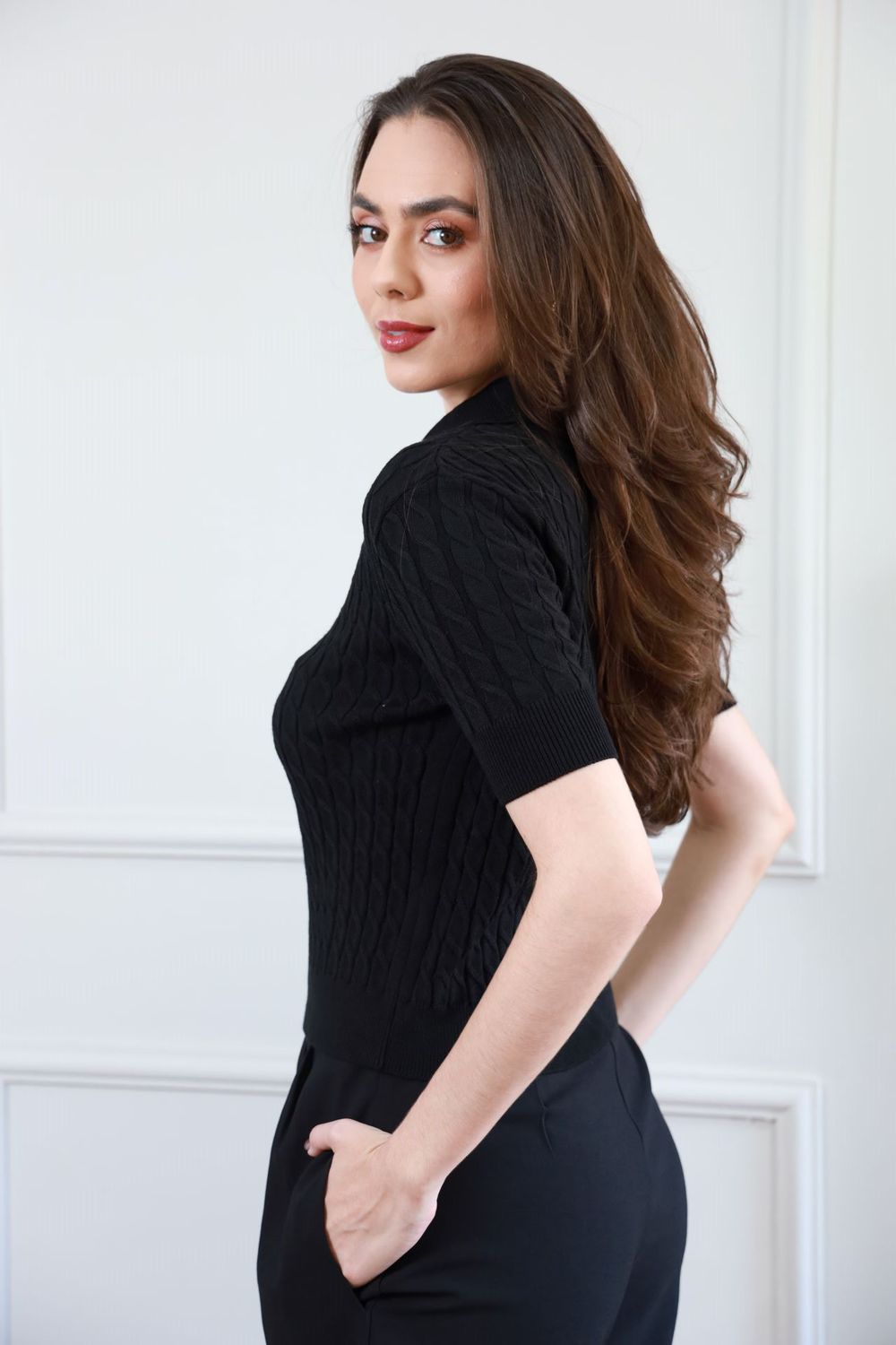 Short Alfaiataria - Preto
