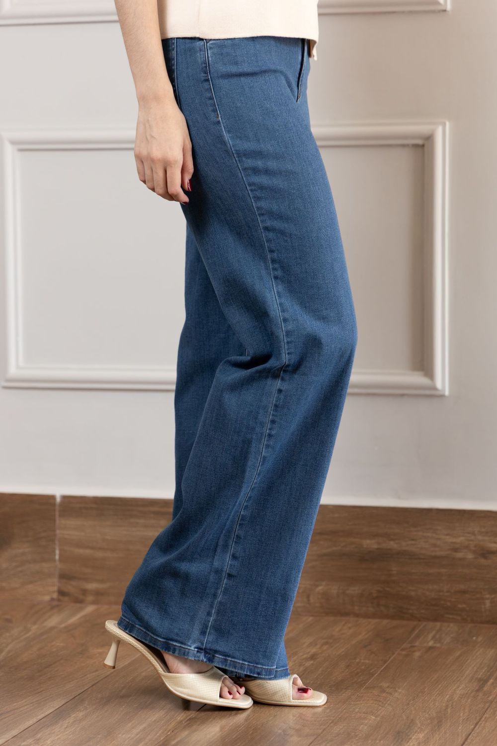 Calça Jeans Wide Leg