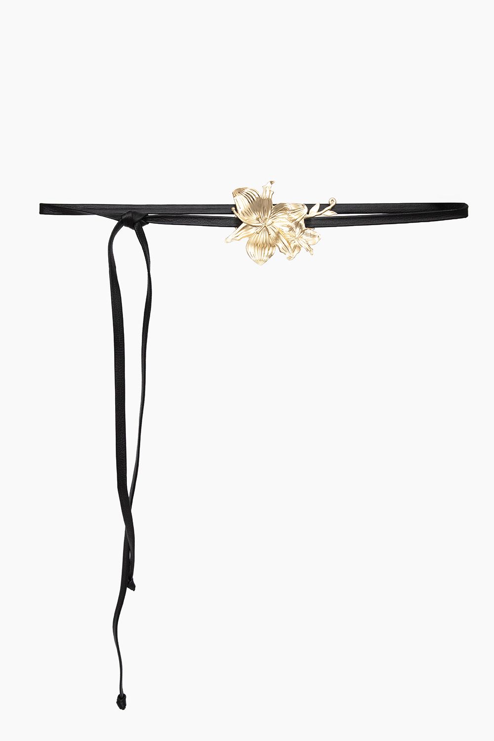 Cinto Flor Metal - Preto