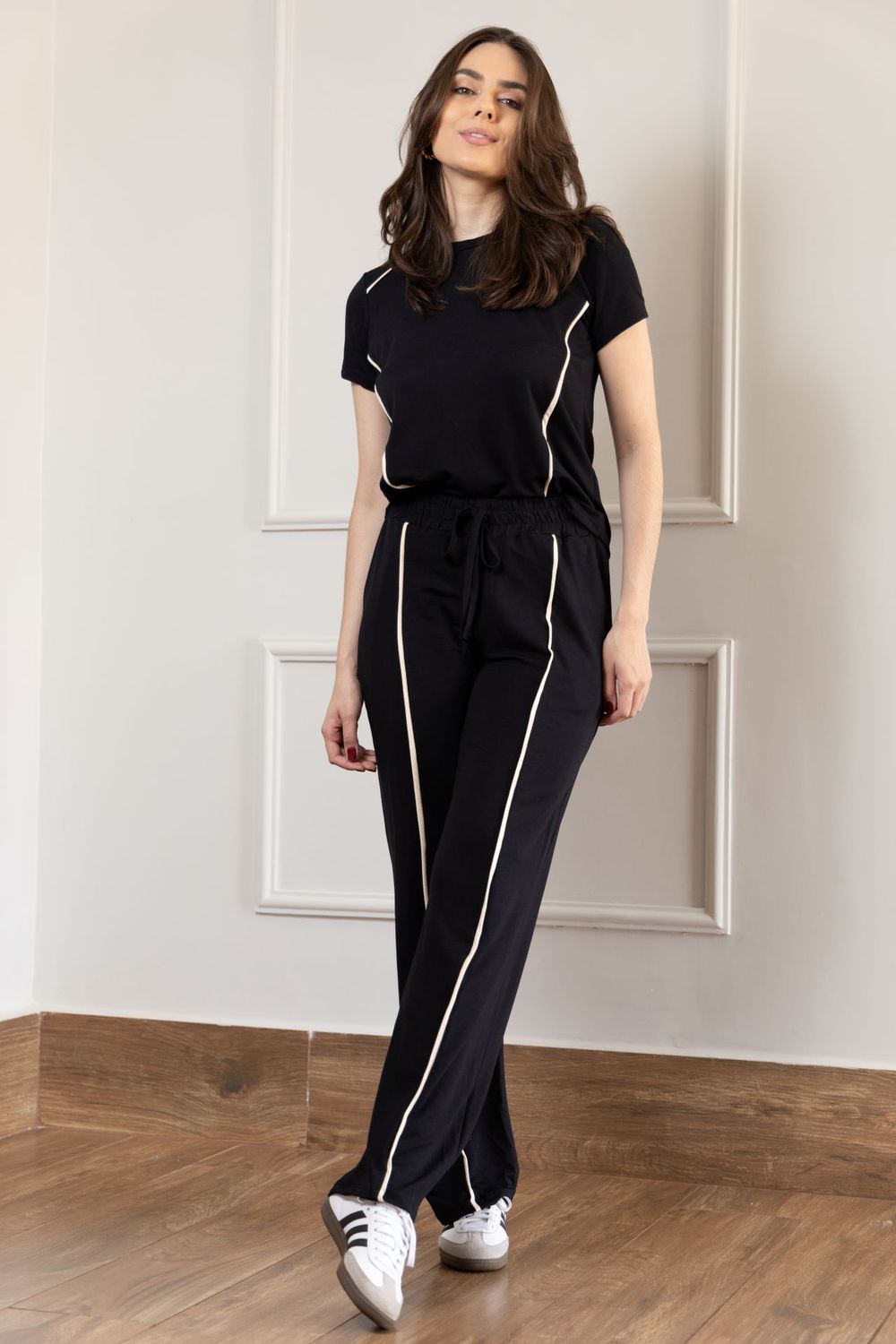 Conjunto Listra- Preto