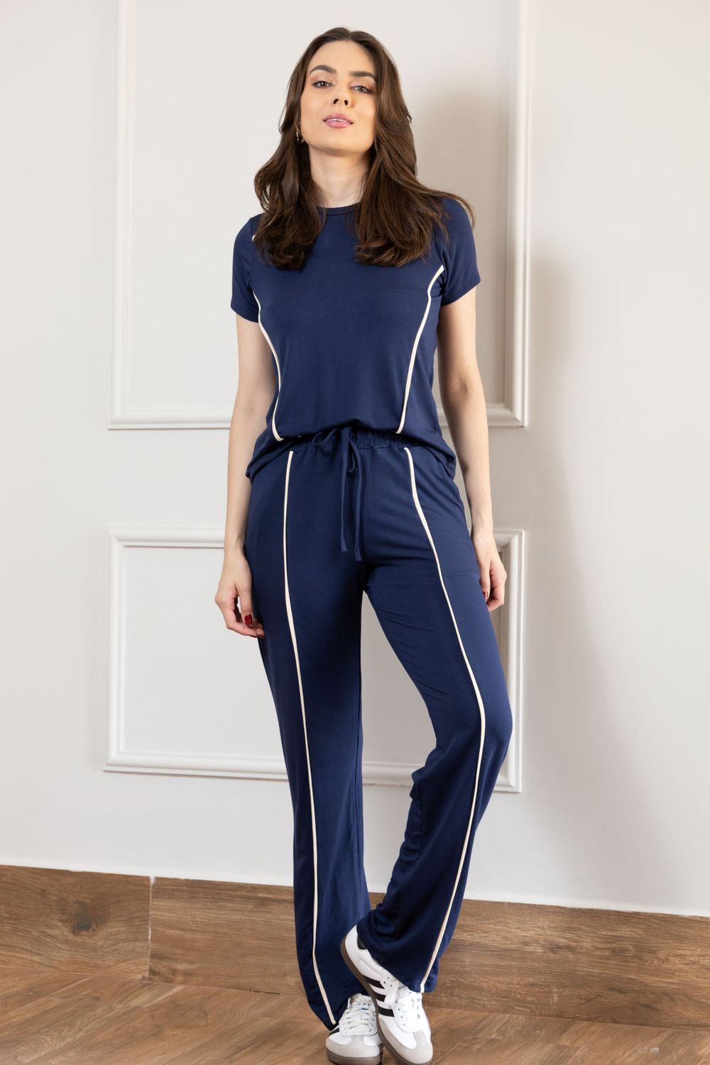 Conjunto Listra- Marinho