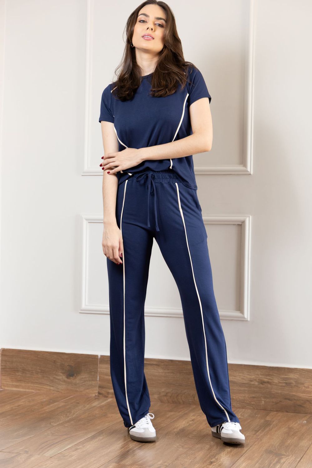 Conjunto Listra- Marinho