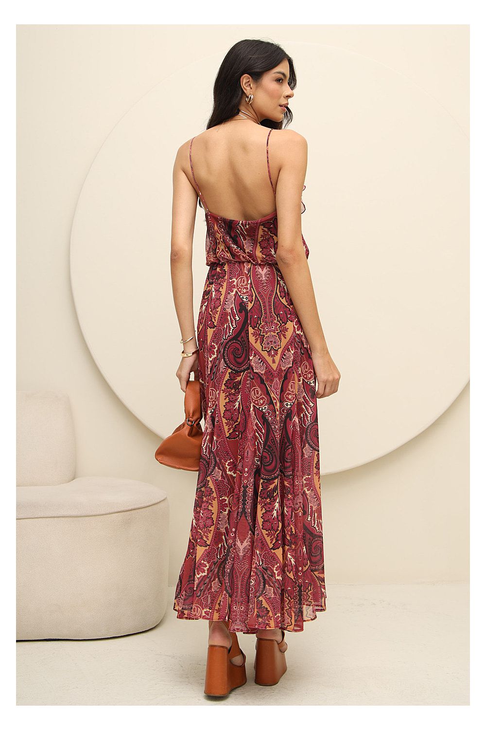 Vestido Tule Estampa