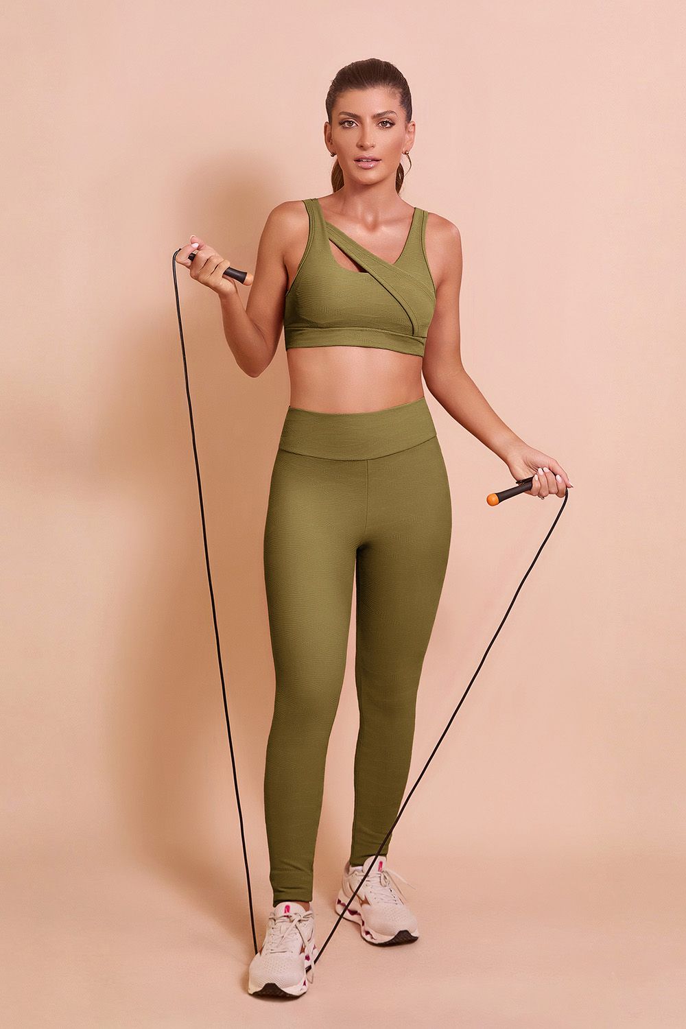 Legging Ana Paula Active Fitness- Pistache