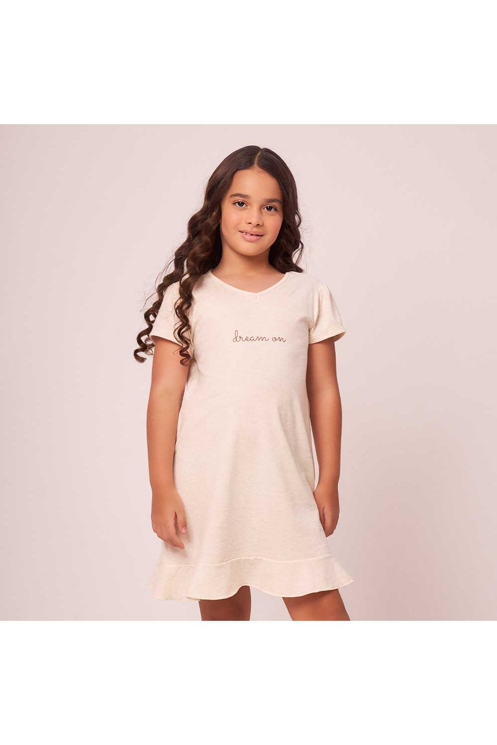 Camisola Infantil Deise - Linhas & Cores