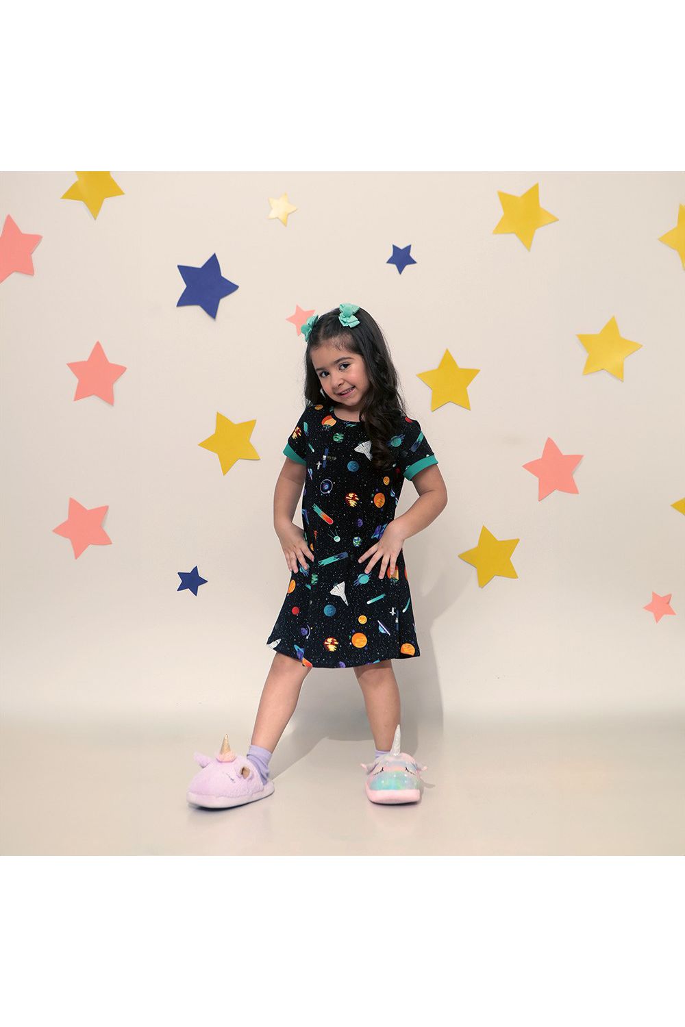 Camisola Geovanna Infantil | Kids Galaxy