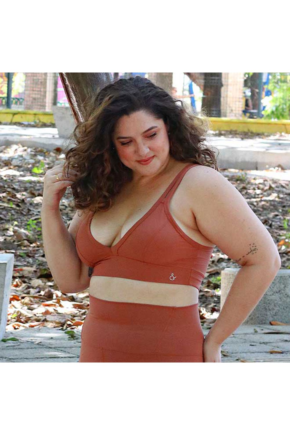 Top Emana Adriana - Linhas & Cores