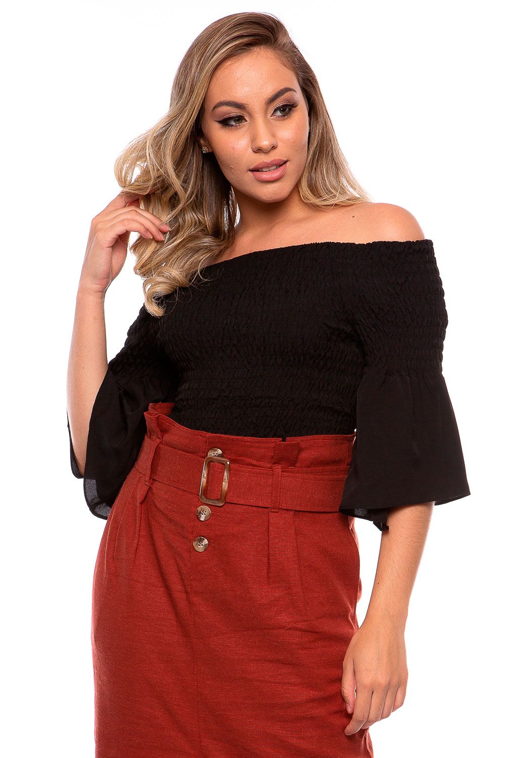 Sabrina Skirt with Inner Shorts - Red