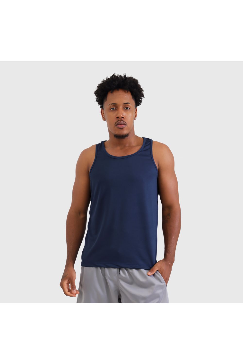Regata Dryfit Masculina Azul Marinho
