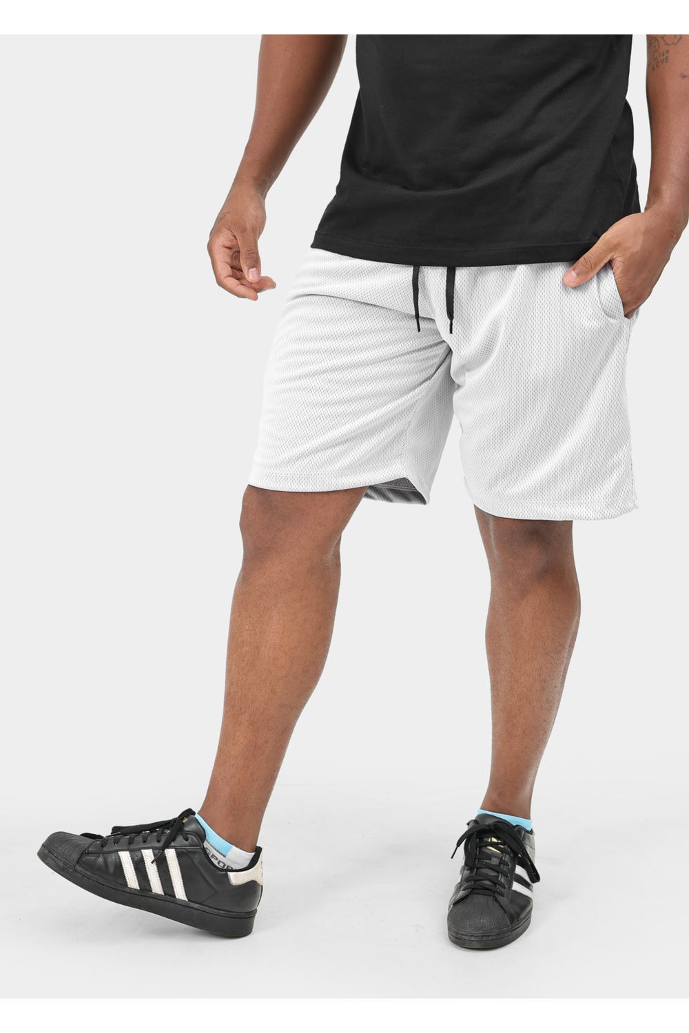 Bermuda Masculina DryFit Branca
