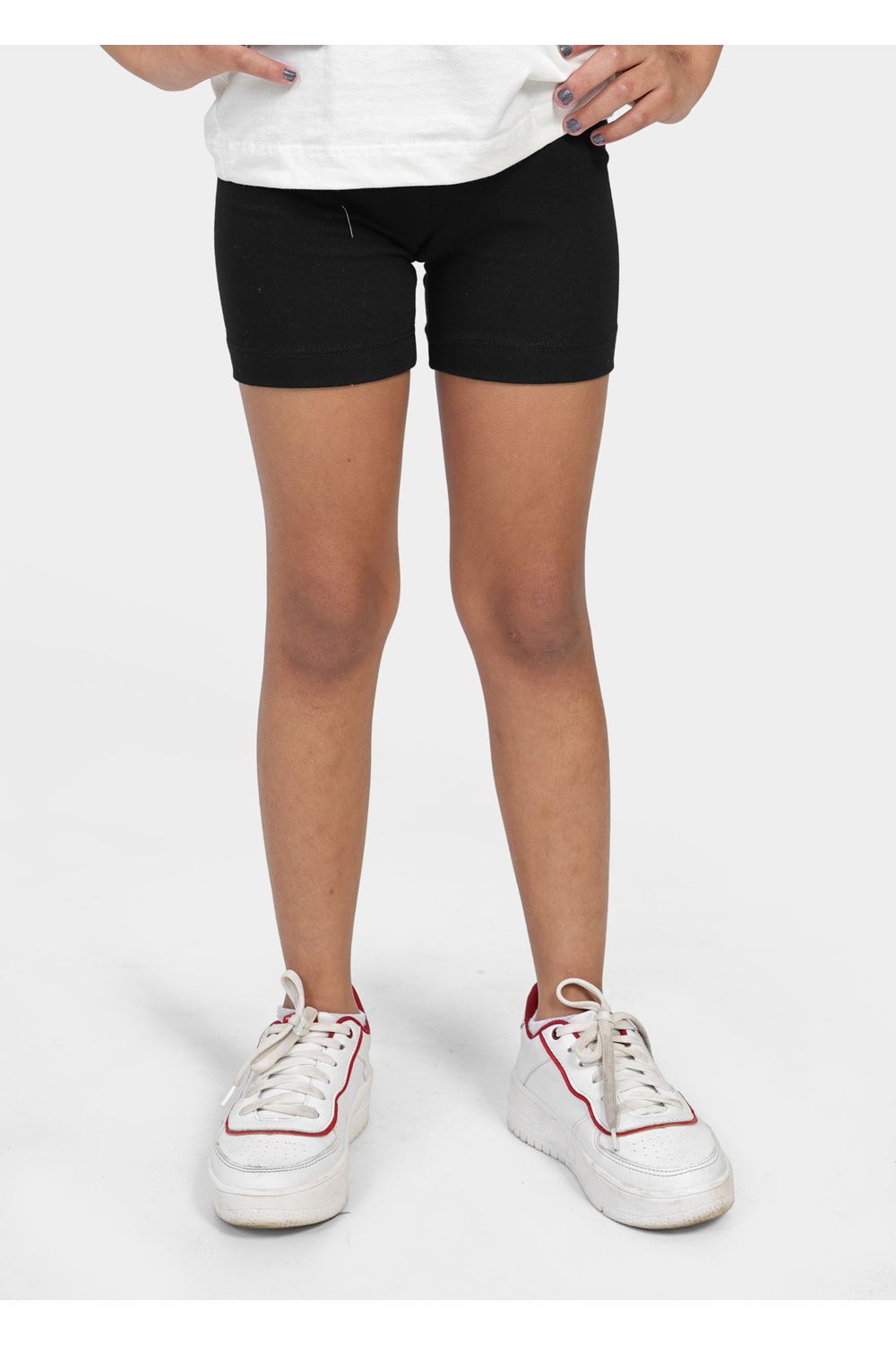 Bermuda Leggin Infantil Preto