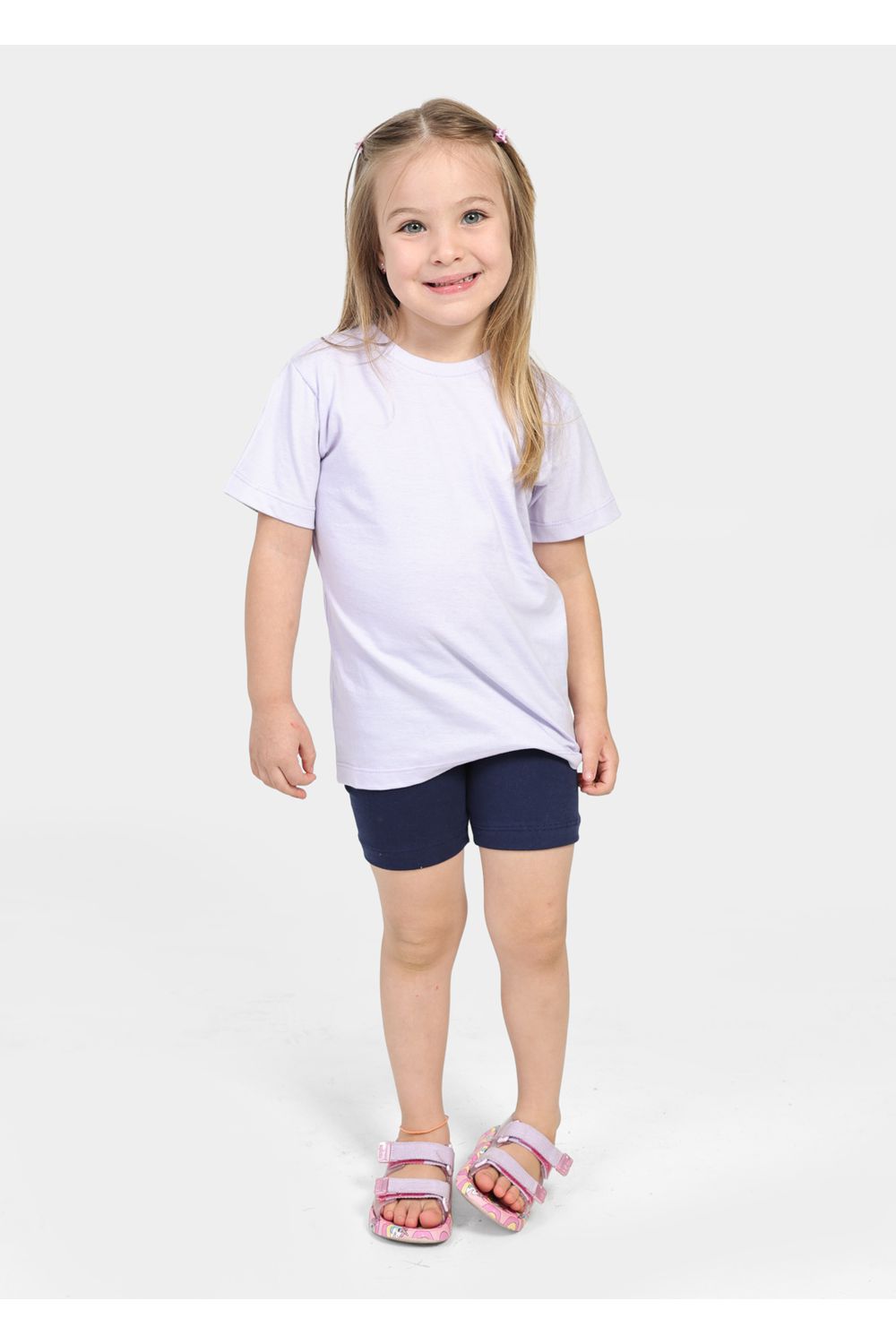 Bermuda Leggin Infantil Azul Marinho