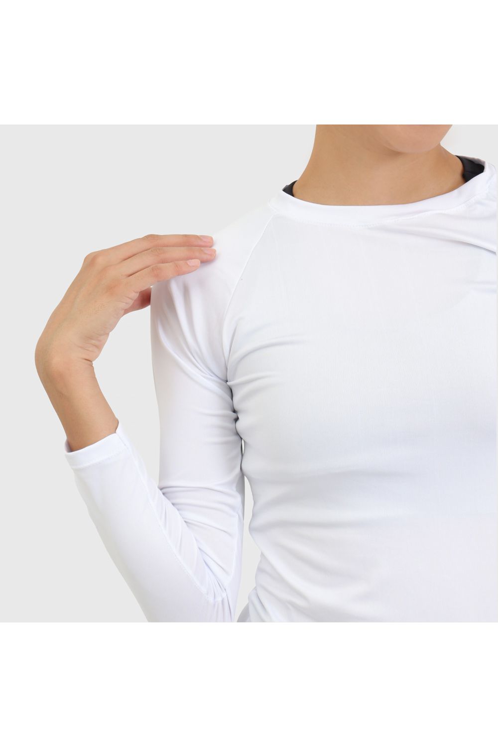 Blusa Térmica Feminina Uv Branca