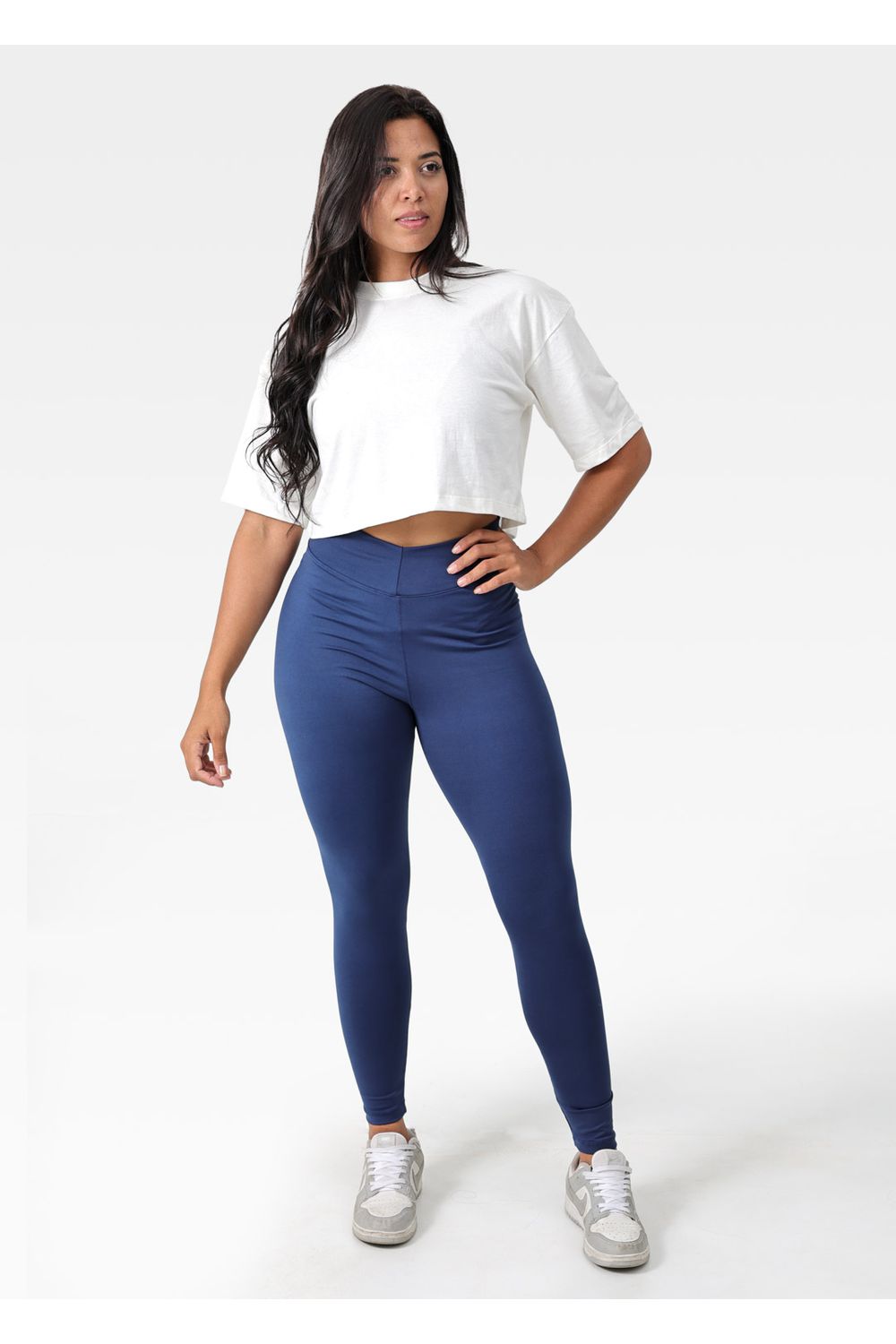 Calça Leggin Feminina Azul