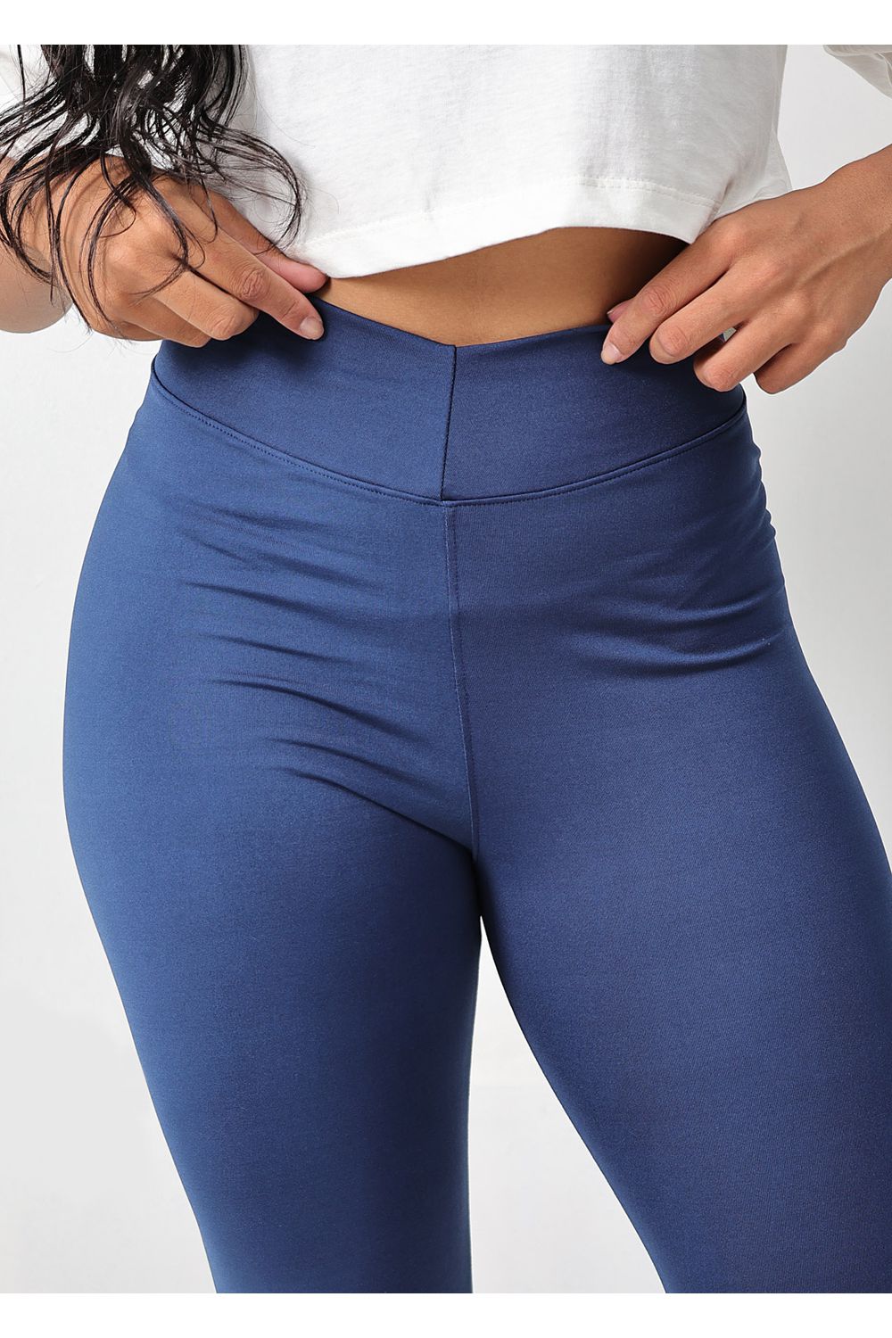 Calça Leggin Feminina Azul