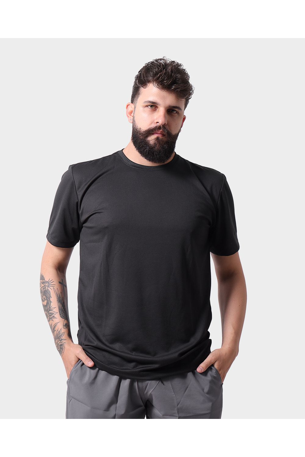 Camiseta Dryfit Masculina - Preto